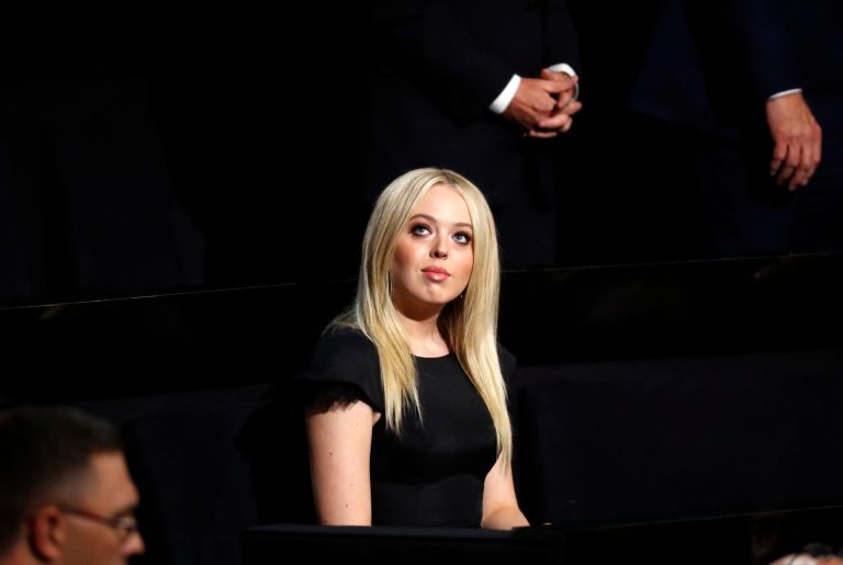 Tiffany Trump, daughter of President Trump, attends an event.