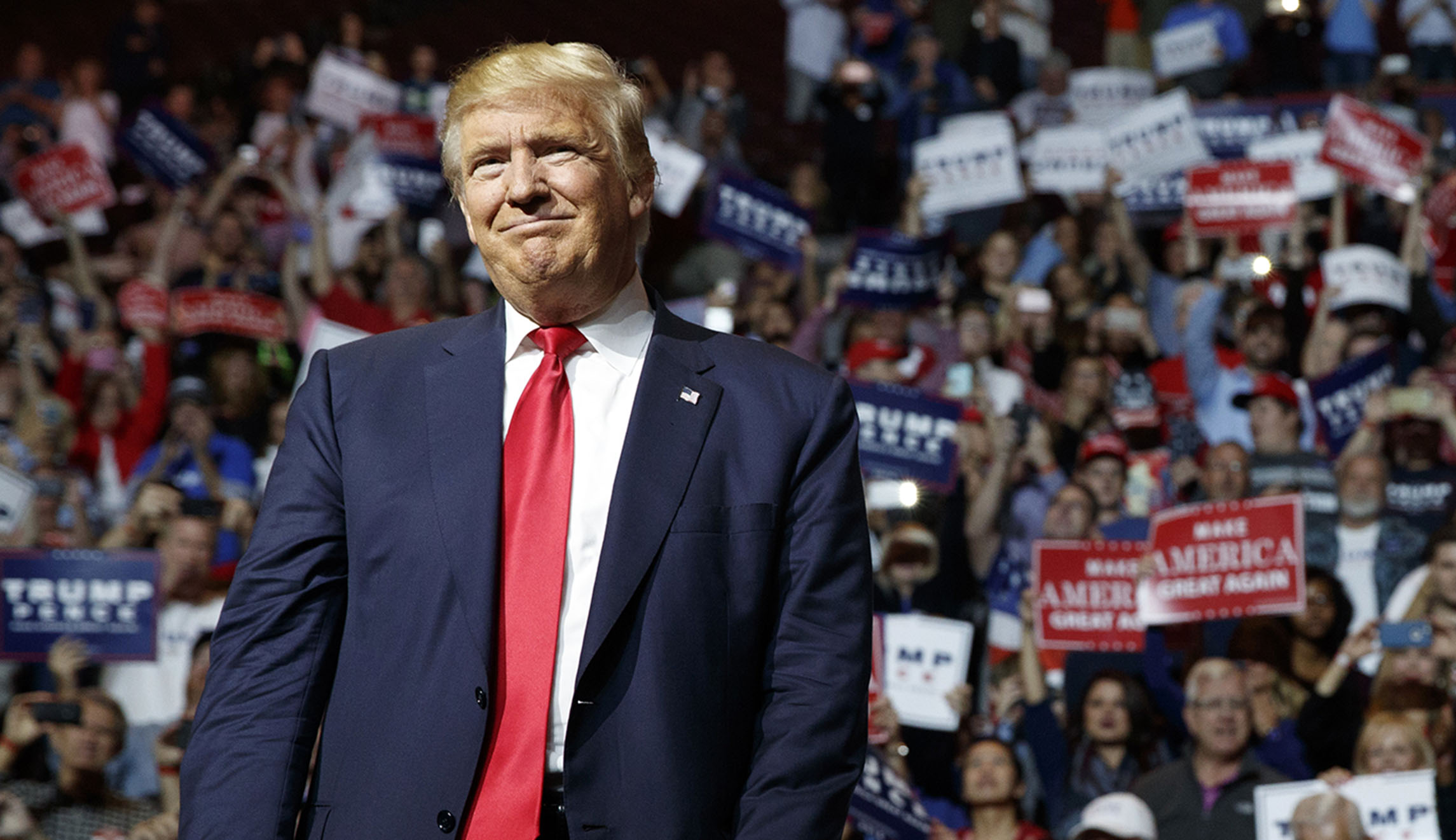 WATCH: Trump holds rally in Cincinnati after Democratic debates
