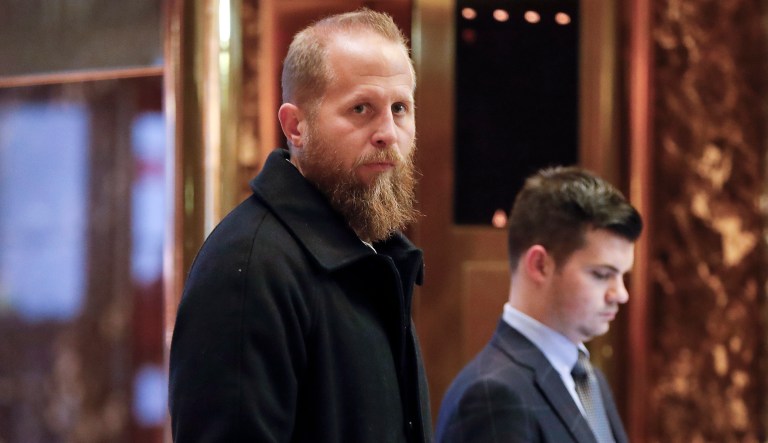 Brad Parscale, who was the Trump campaign's digital director, waits for an elevator at Trump Tower, Tuesday, Nov. 15, 2016, in New York. 