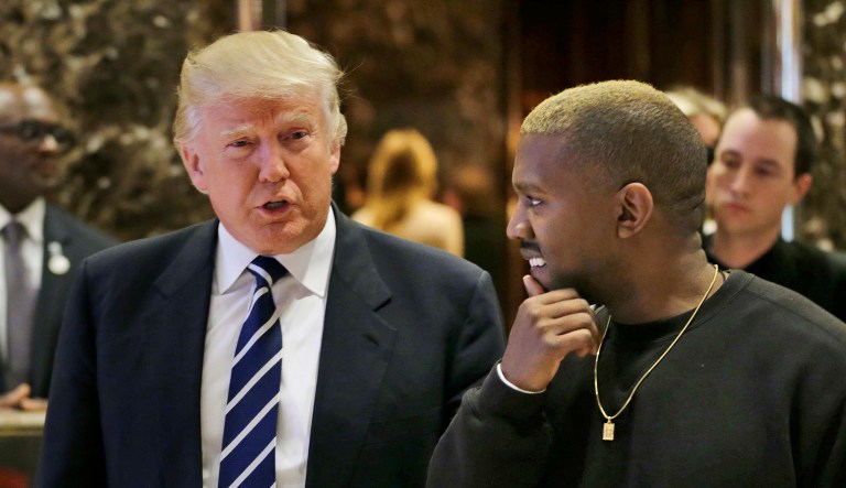Kanye West flirts with the Trump temptation