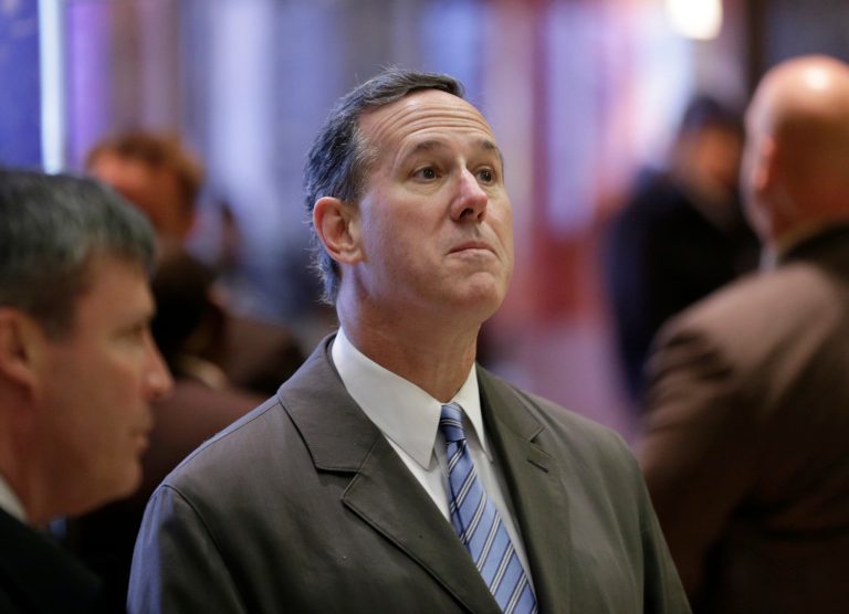 Trump ‘has a problem’ with facts, says former Sen. Rick Santorum