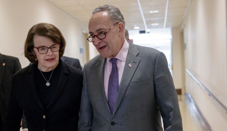Senate Minority Leader Chuck Schumer and Sen. Dianne Feinstein, D-Calif., will meet with Supreme Court nominee Brett Kavanaugh in August. 