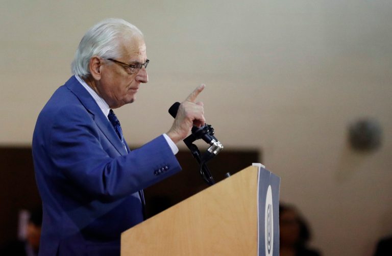 Rep. Bill Pascrell, D-N.J., speaks to an audience.