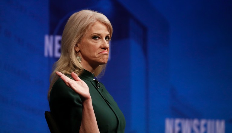 Kellyanne Conway is bad at sarcasm and James Comey didn’t swing the election