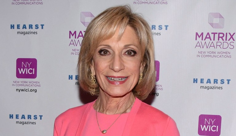 Andrea Mitchell attends an event.