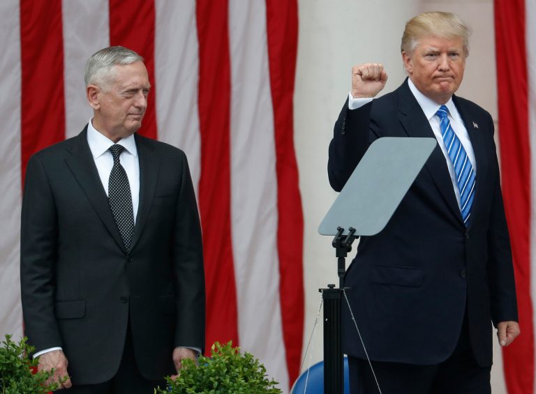 Pentagon calls report that Trump overruled Jim Mattis on Syria ‘blatantly false’