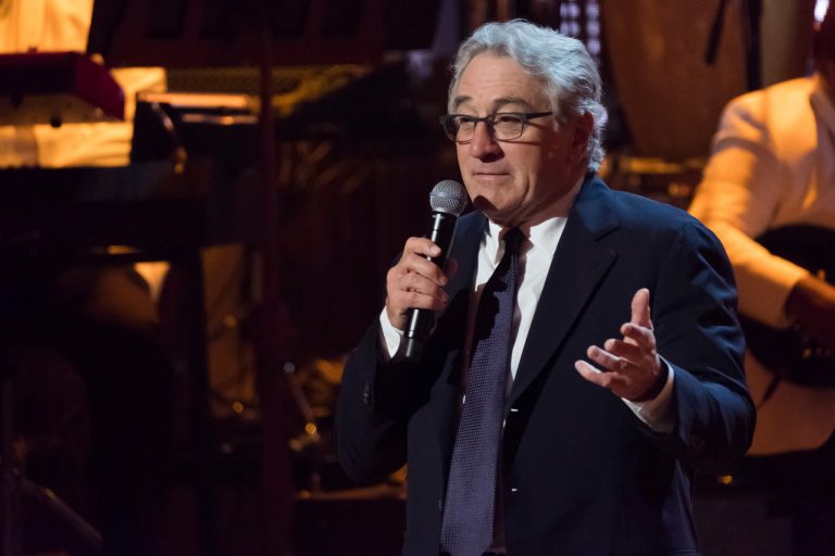 Robert De Niro attends Spike TV's "One Night Only: Alec Baldwin" at the Apollo Theater on Sunday, June 25, 2017, in New York.