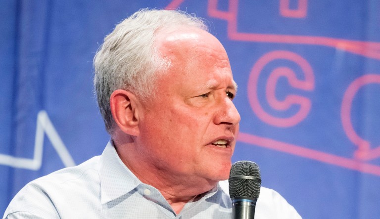 Bill Kristol attends an event.