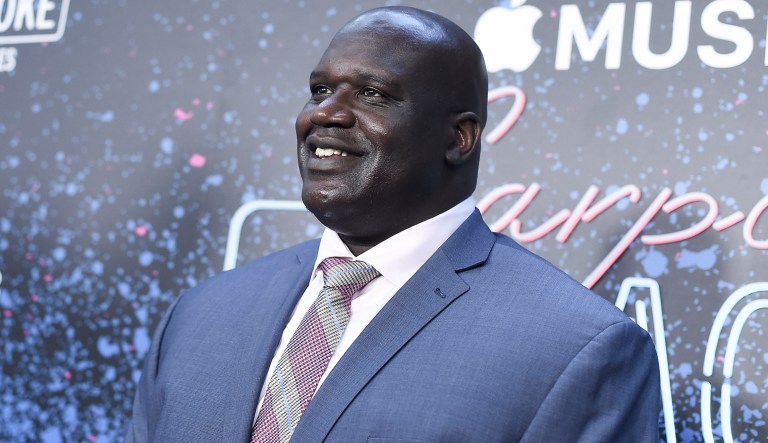 Shaquille O'Neal attends an event at the Chateau Marmont Hotel in Los Angeles.