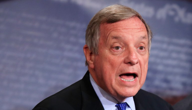 Dick Durbin is the only real threat to free speech to come out of the Sinclair Broadcast Group saga