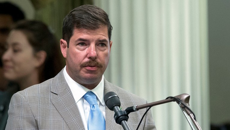 In this Aug. 15, 2016 photo, Assemblyman Joaquin Arambula, D-Kingsburg, speaks at the Capitol.