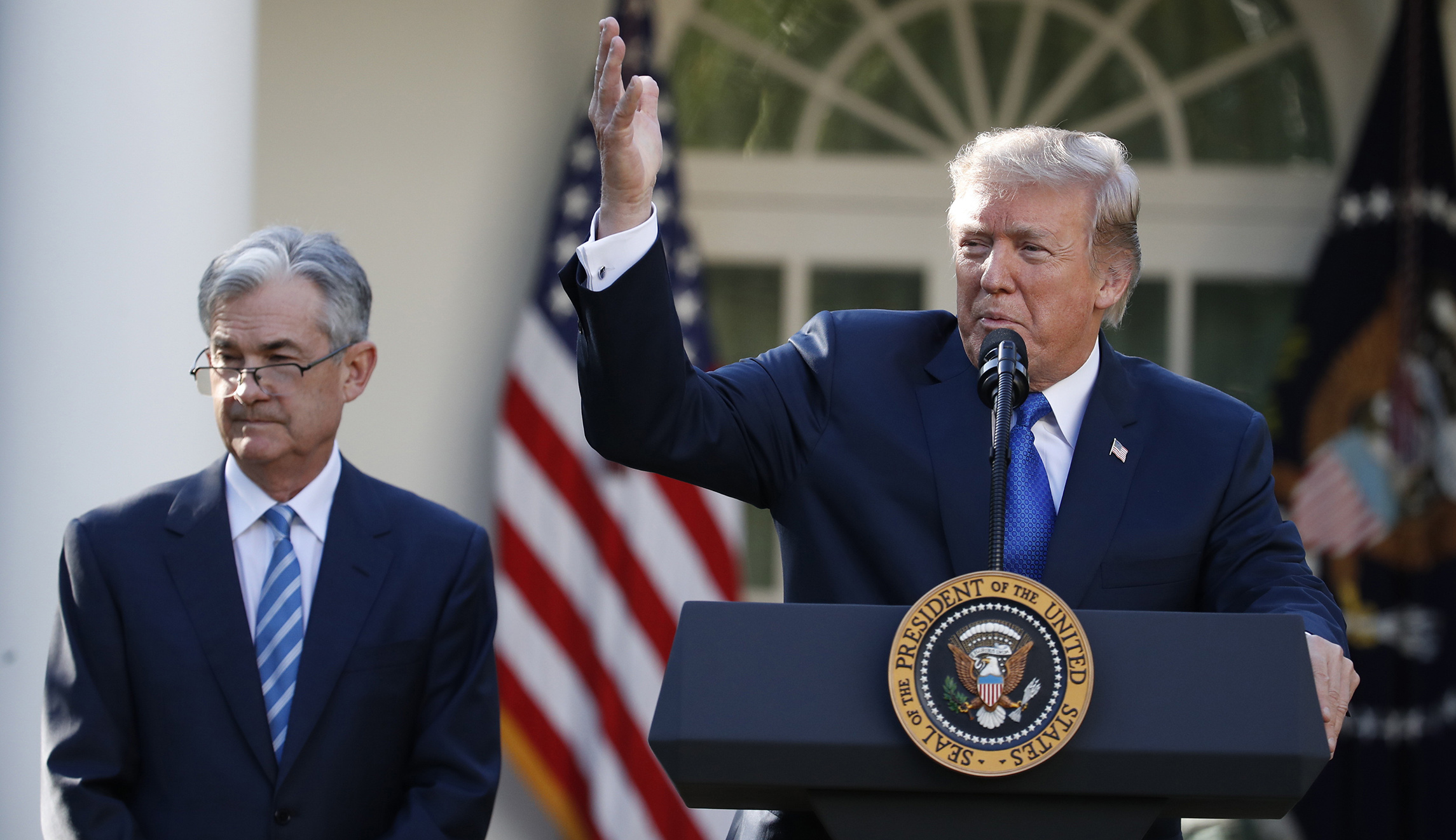 Trump says he’ll replace Fed Chairman Powell and accuses him of aiding Democrats