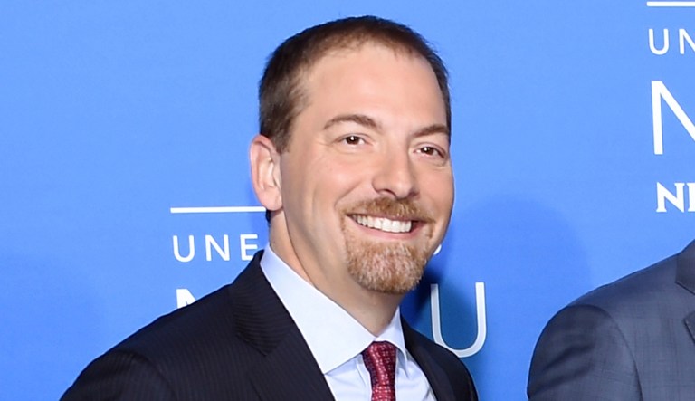 Chuck Todd of NBC is seen.