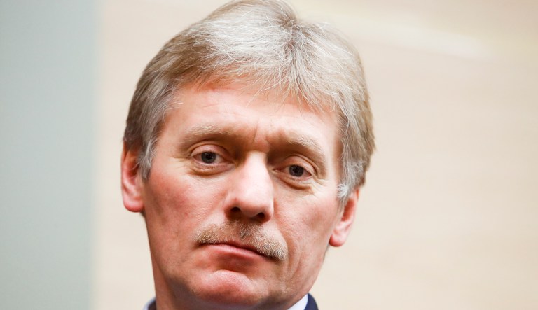 Russian President Vladimir Putin's spokesman Dmitry Peskov attends an event.