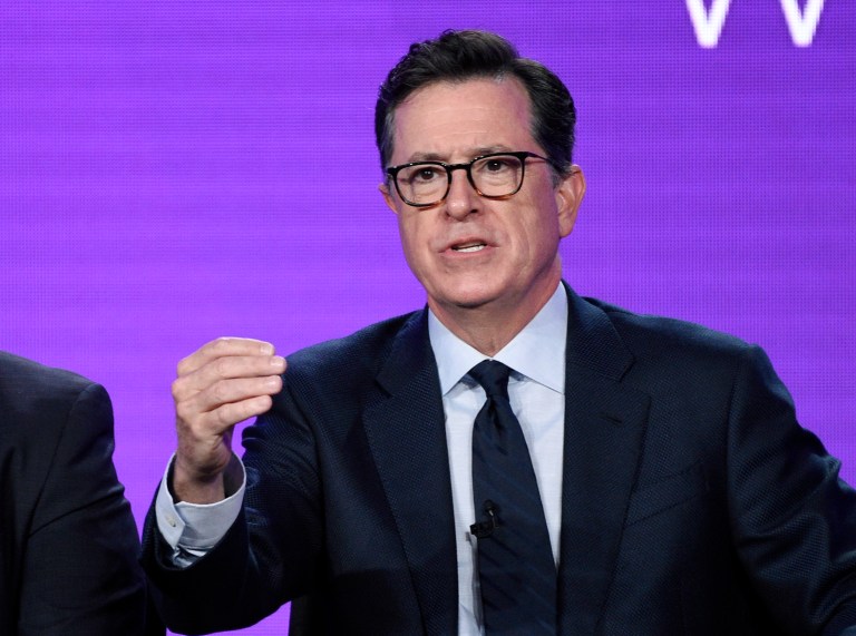 Stephen Colbert is a well-known American comedian and television host.