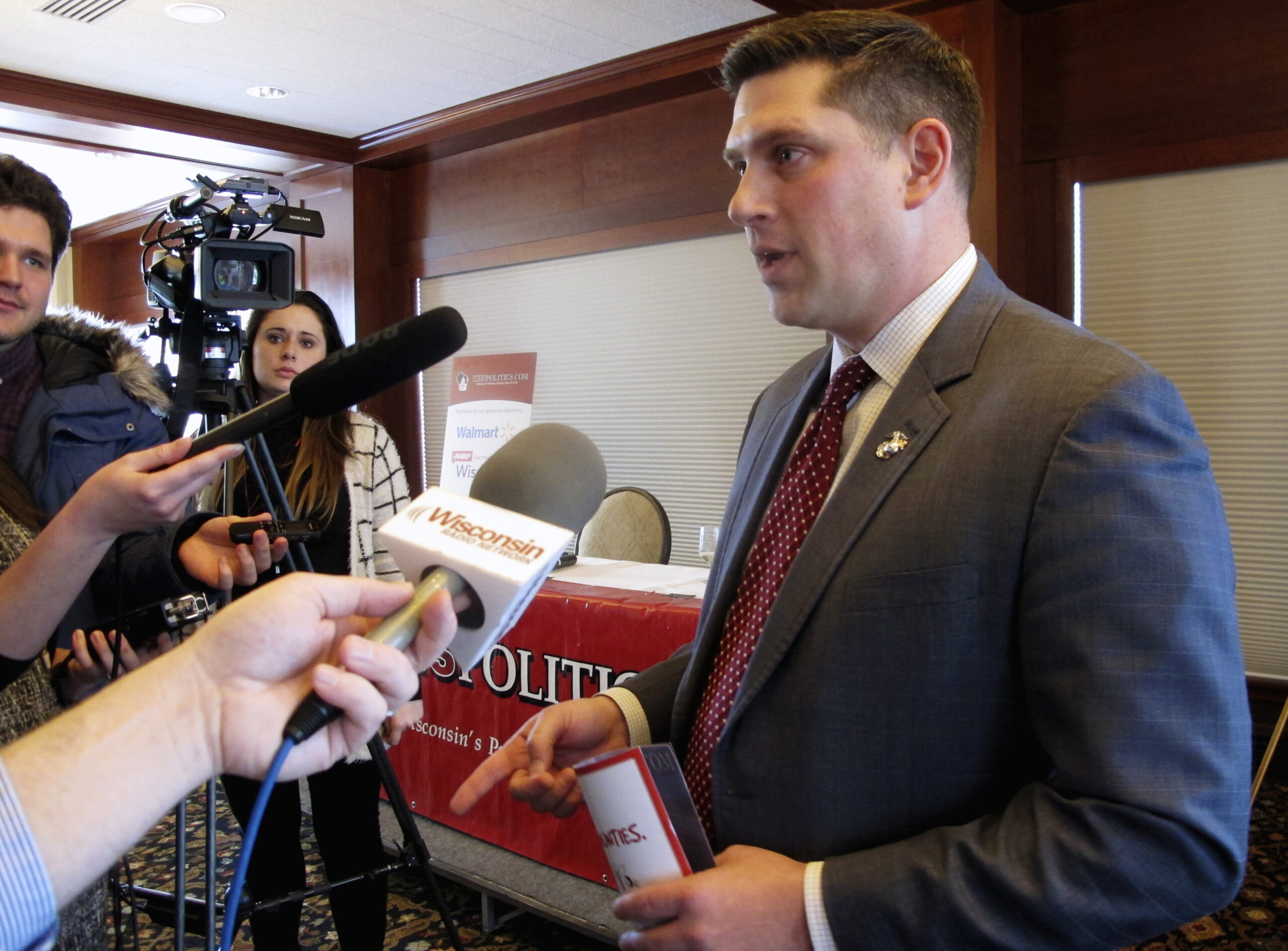 ‘I have no idea’ if my parents will keep donating to Tammy Baldwin, says Baldwin opponent