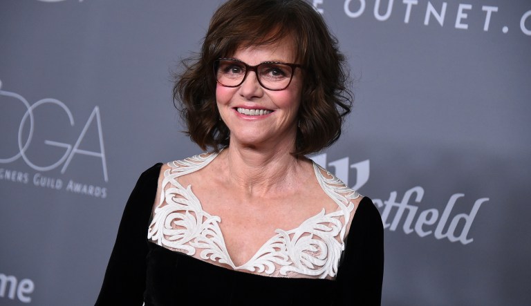 Sally Field arrives at the 20th annual Costume Designers Guild Awards at The Beverly Hilton hotel on Tuesday, Feb. 20, 2018, in Beverly Hills, Calif. 