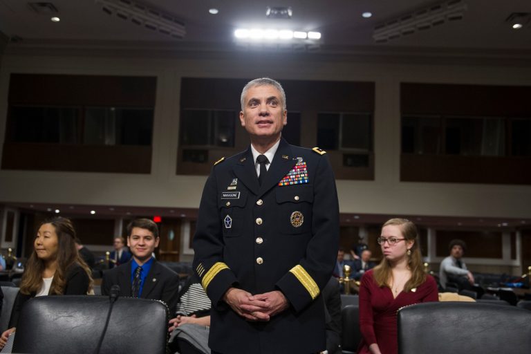 President Trump has nominated Lt. Gen. Paul Nakasone to lead U.S. Cyber Command. (AP Photo/Cliff Owen)