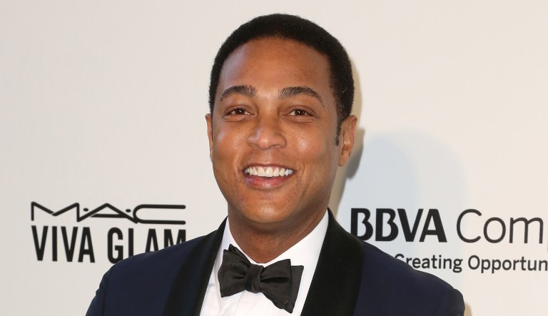 Don Lemon arrives at an event.