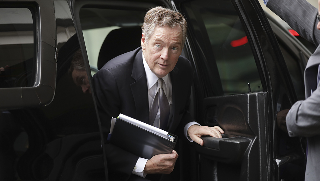 US trade representative goes into shutdown mode amid trade talks