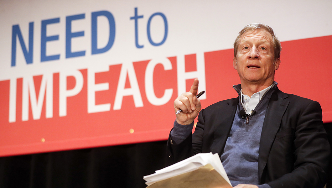 Tom Steyer on 2020 run: ‘I’m not ruling it out’