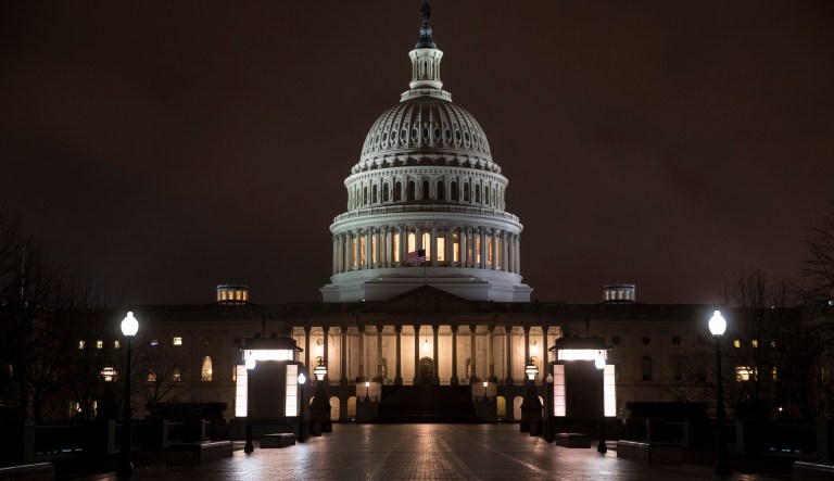 Talks over a $1.3 trillion omnibus bill are almost complete as the White House and Capitol Hill Democrats ironed out deals on a first round of funding for President Trump's U.S.-Mexico border wall. 