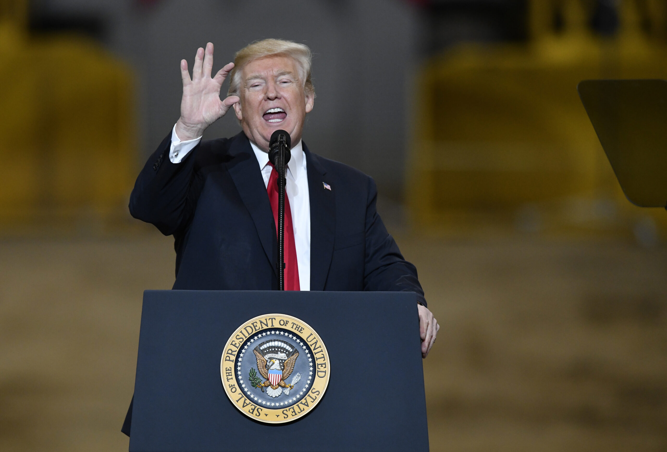 Trump trashes Democrat Sen. Jon Tester in his own backyard