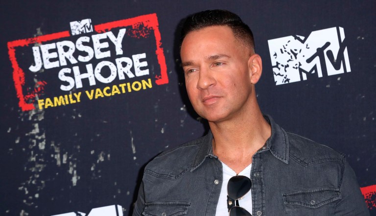 Mike 'The Situation' Sorrentino arrives at the LA premiere of "Jersey Shore Family Vacation" on Thursday, March 29, in Los Angeles.