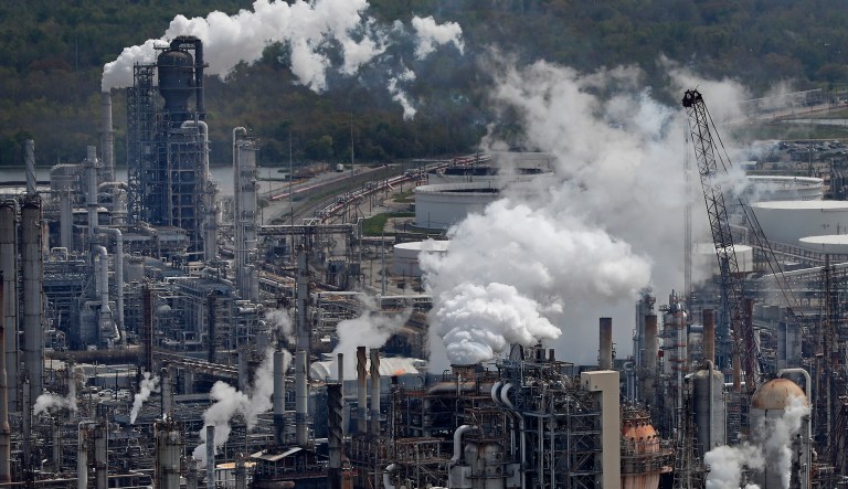 The Shell Norco refinery is seen in Norco, La., Thursday, March 8, 2018. The refinery is considered one of the largest petrochemical facilities in the United States.