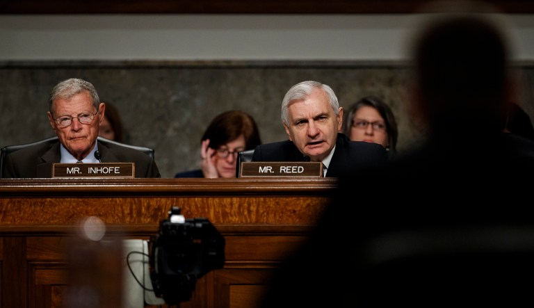 At Senate Armed Services, low enthusiasm for Trump’s Space Force