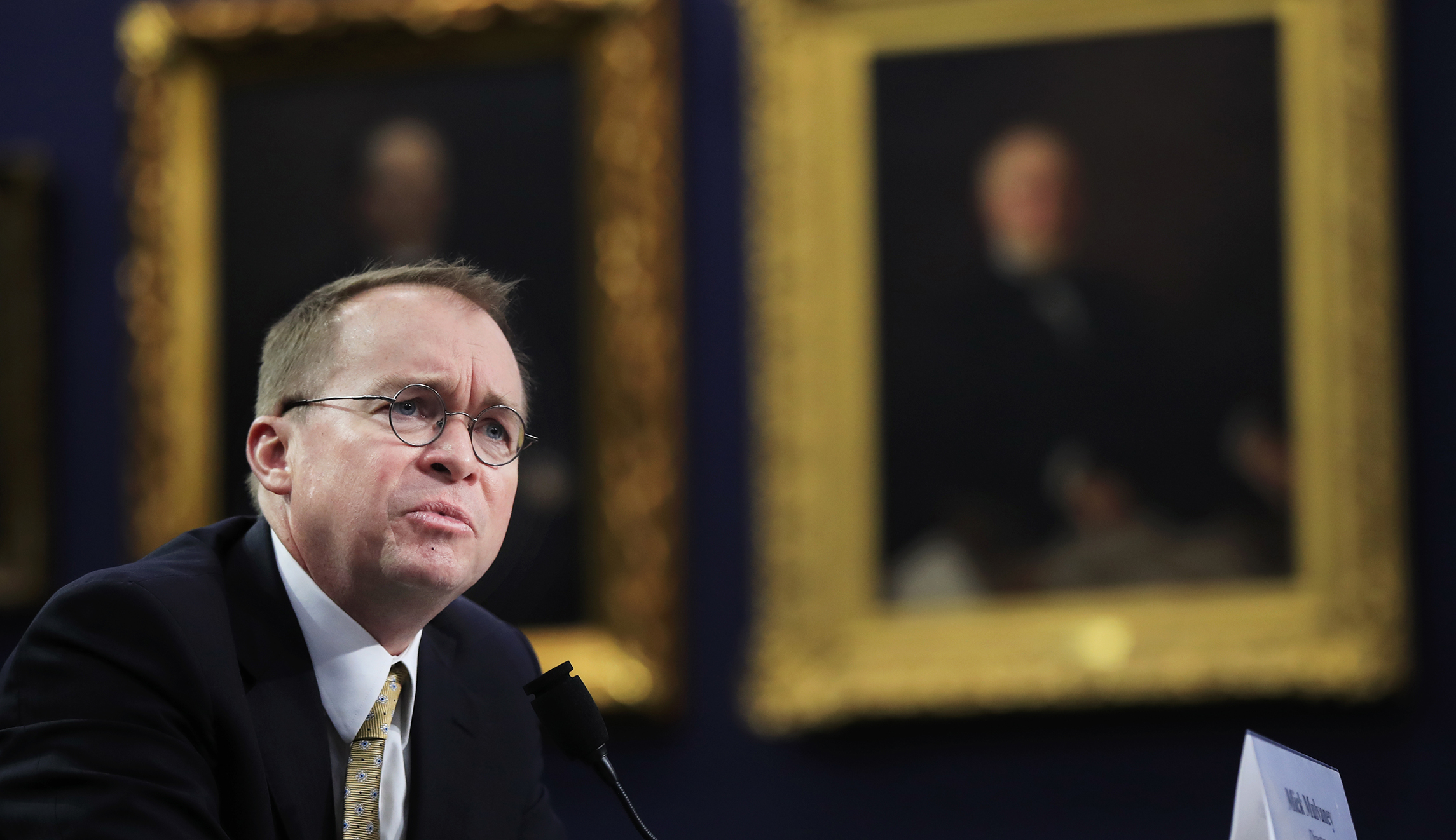 Democrats want Mick Mulvaney’s schedule, thanks to his comments on lobbyists