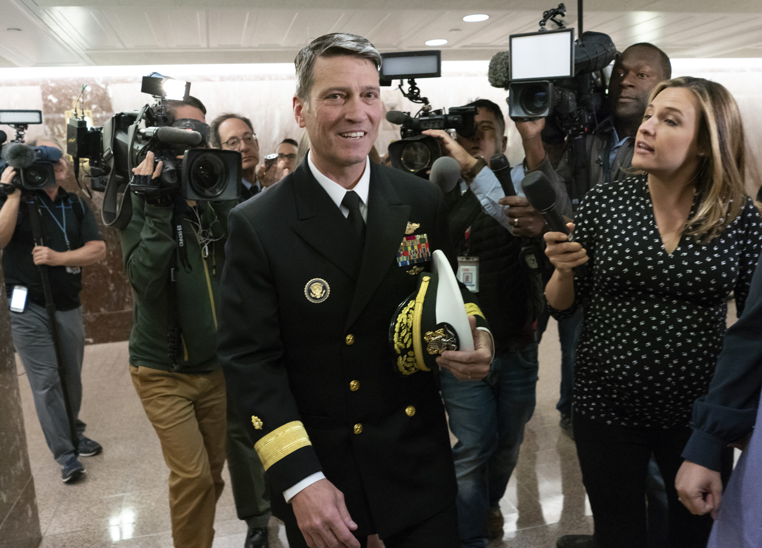 Trump hints at Ronny Jackson withdrawing from VA consideration after allegations surface