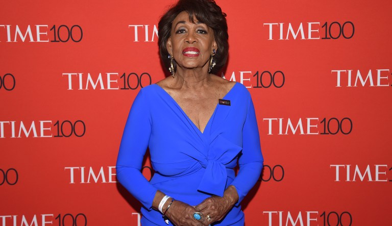Rep. Maxine Waters, D-Calif., attends the Time 100 Gala celebrating the 100 most influential people in the world at Frederick P. Rose Hall, Jazz at Lincoln Center on Tuesday, April 24, 2018, in New York. 
