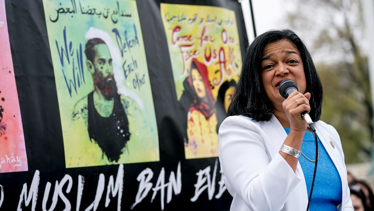 House Democrat arrested with hundreds of people protesting family detention