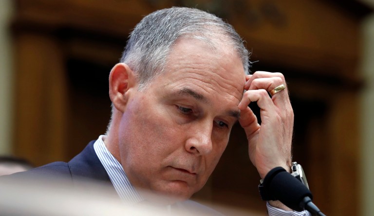 EPA’s Scott Pruitt sets up legal defense fund