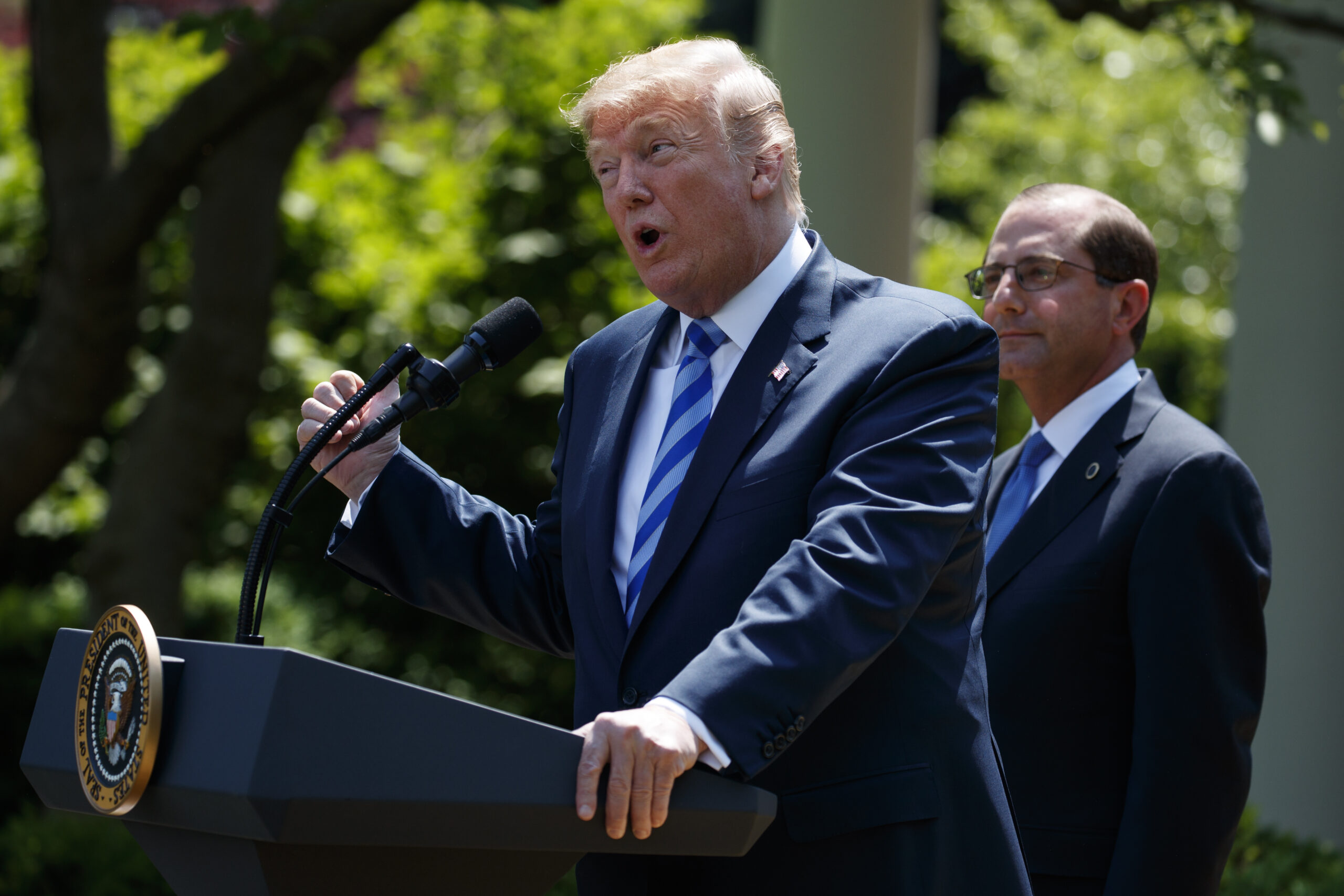 Amgen freezes drug prices, credits Trump