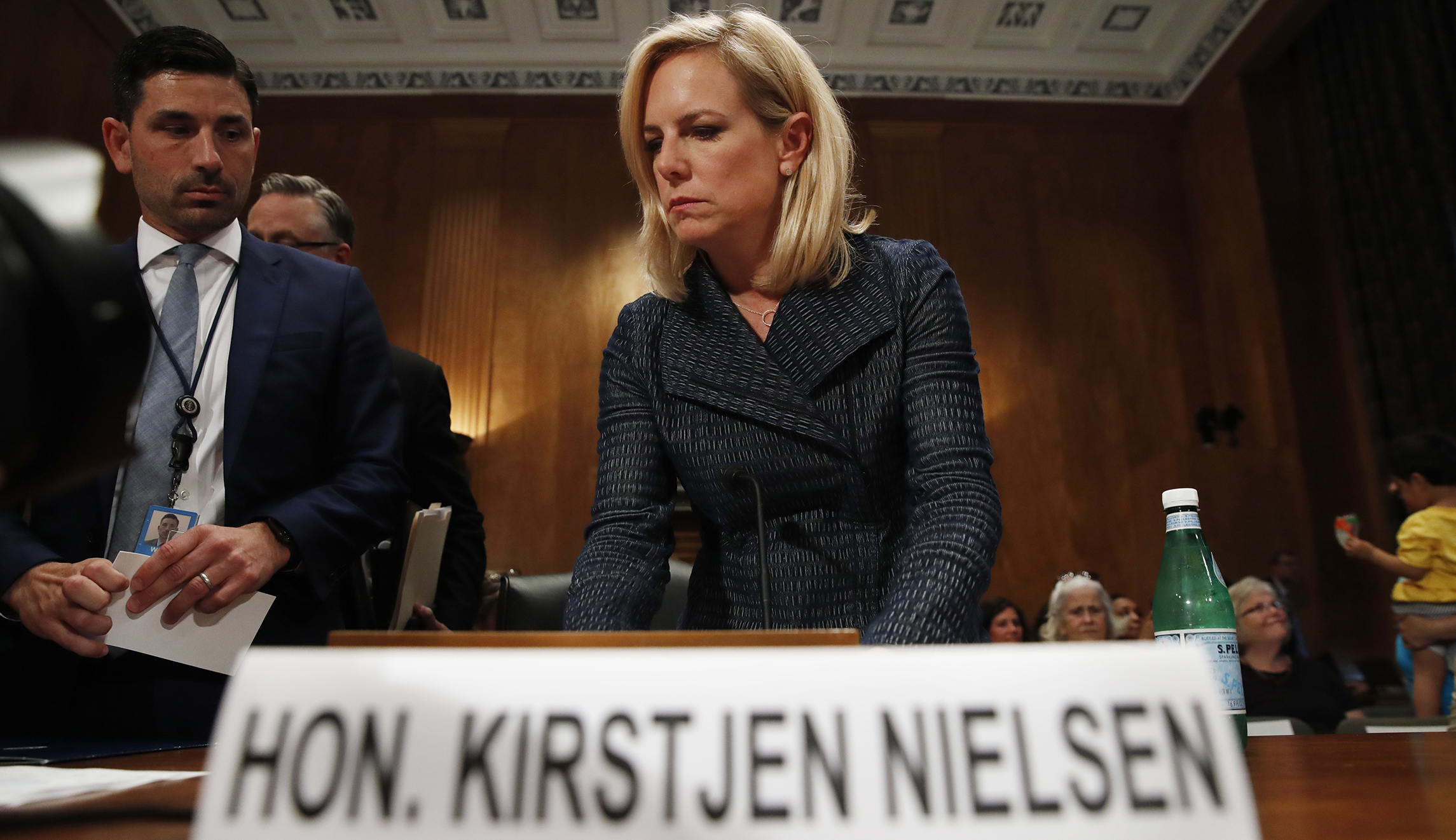 Kirstjen Nielsen battles Senate Democrats on family separation at the border