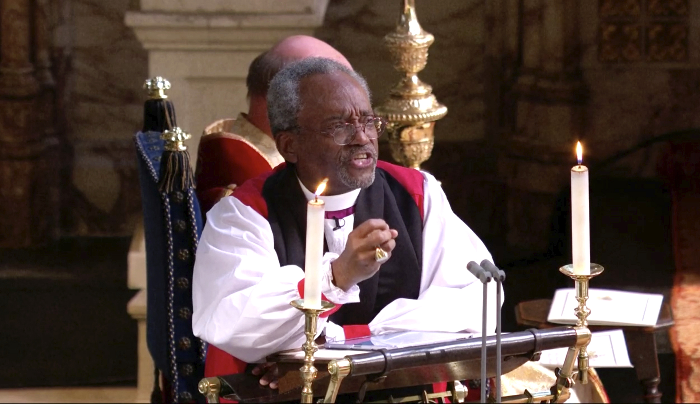WATCH: Bishop Michael Curry’s speech at royal wedding between Prince Harry, Meghan Markle