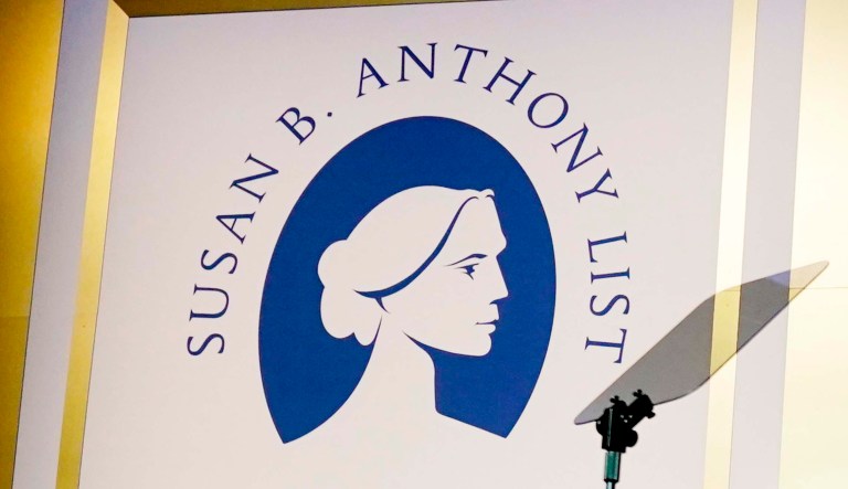 The Susan B. Anthony List logo is displayed.