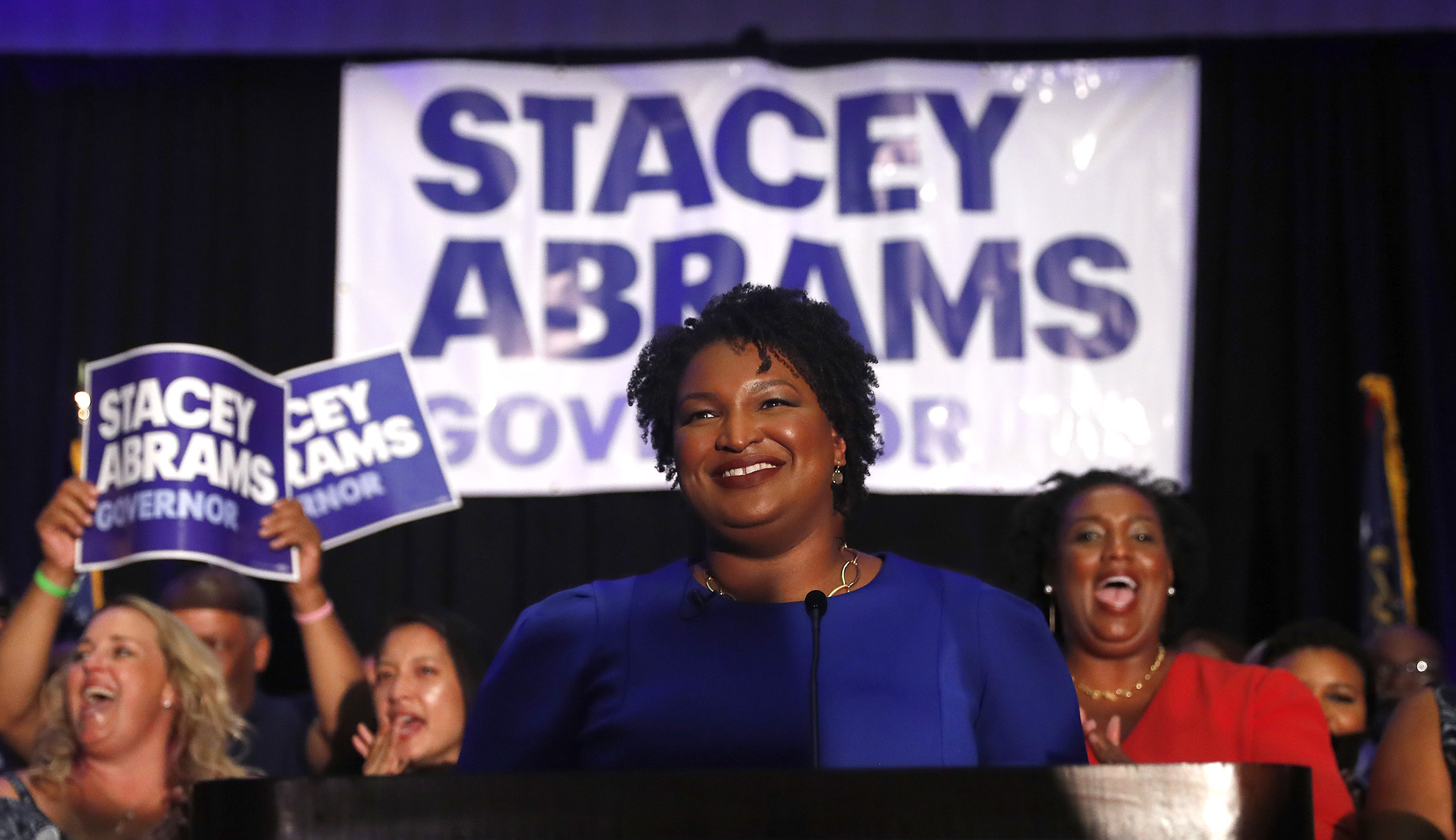 Is Georgia about to elect the nation’s first black female governor?