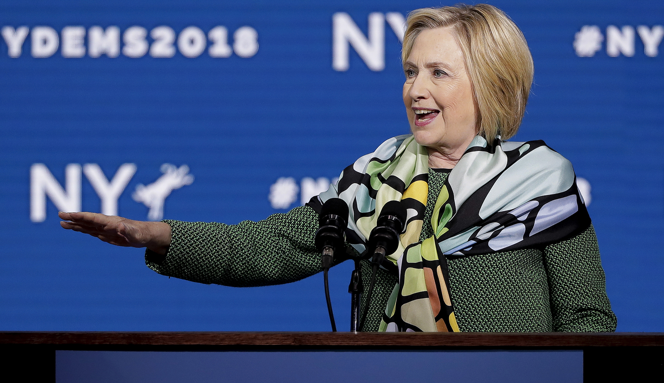 Hillary Clinton laughs off 2024 bid