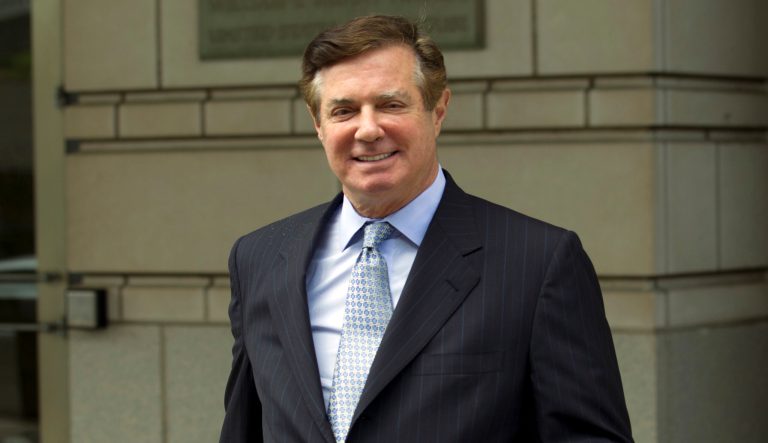 In this May 23, 2018, photo, Paul Manafort, President Donald Trump's former campaign chairman, leaves the Federal District Court after a hearing in Washington. 