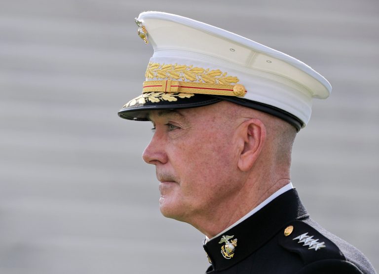 Gen. Joseph Dunford: On the frontlines, but playing it down the middle