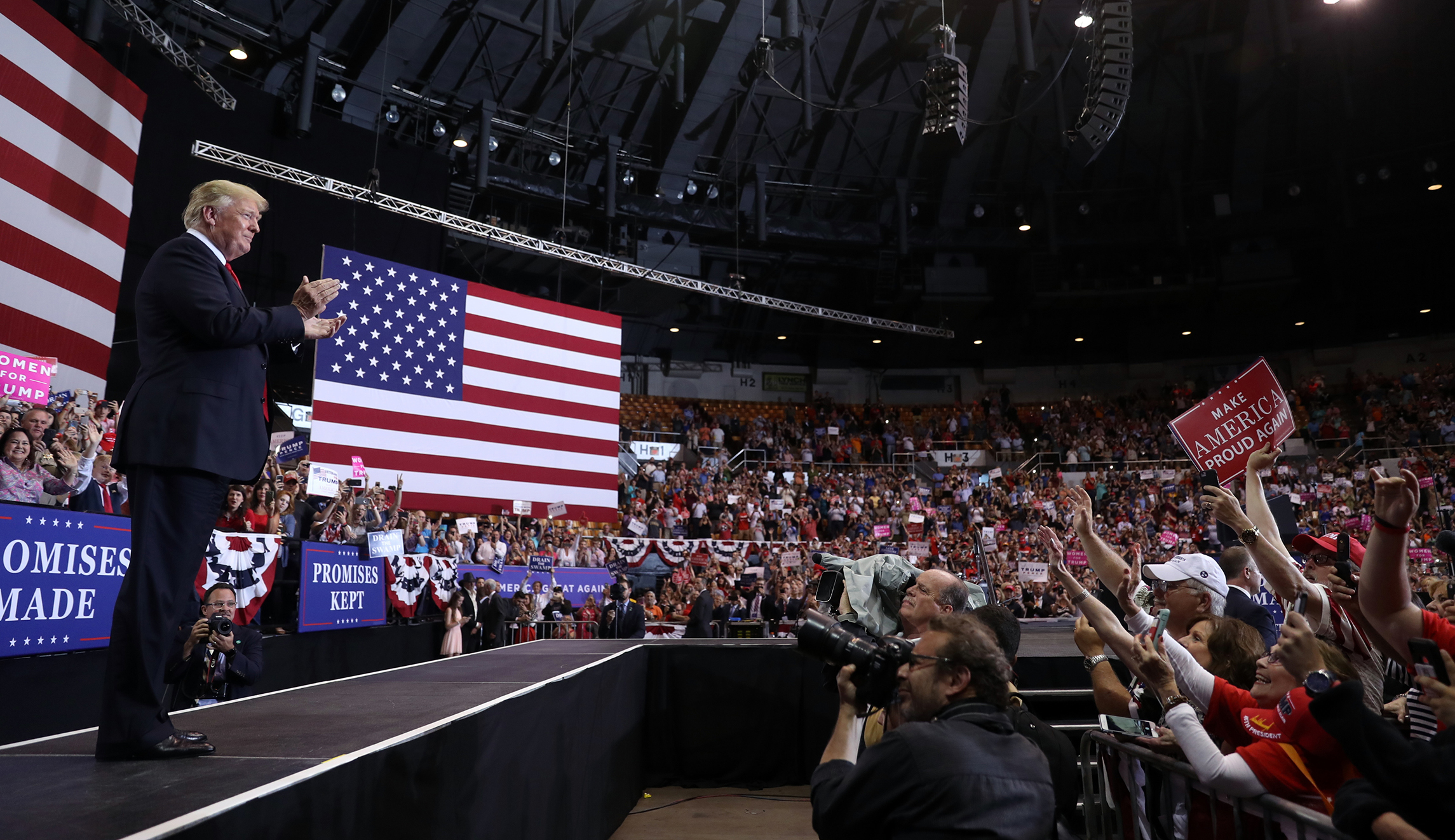 Trump turns the page on pandemic in closing pitch to voters