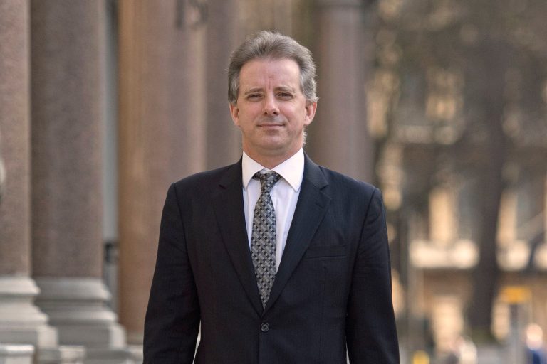 This Tuesday, March 7, 2017  photo shows Christopher Steele, the former MI6 agent who set up Orbis Business Intelligence and compiled a dossier on Donald Trump, in London.