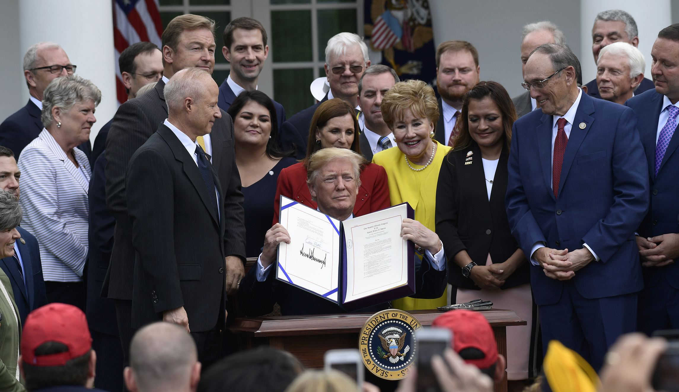 Trump signs VA Mission Act into law to give veterans more healthcare choices