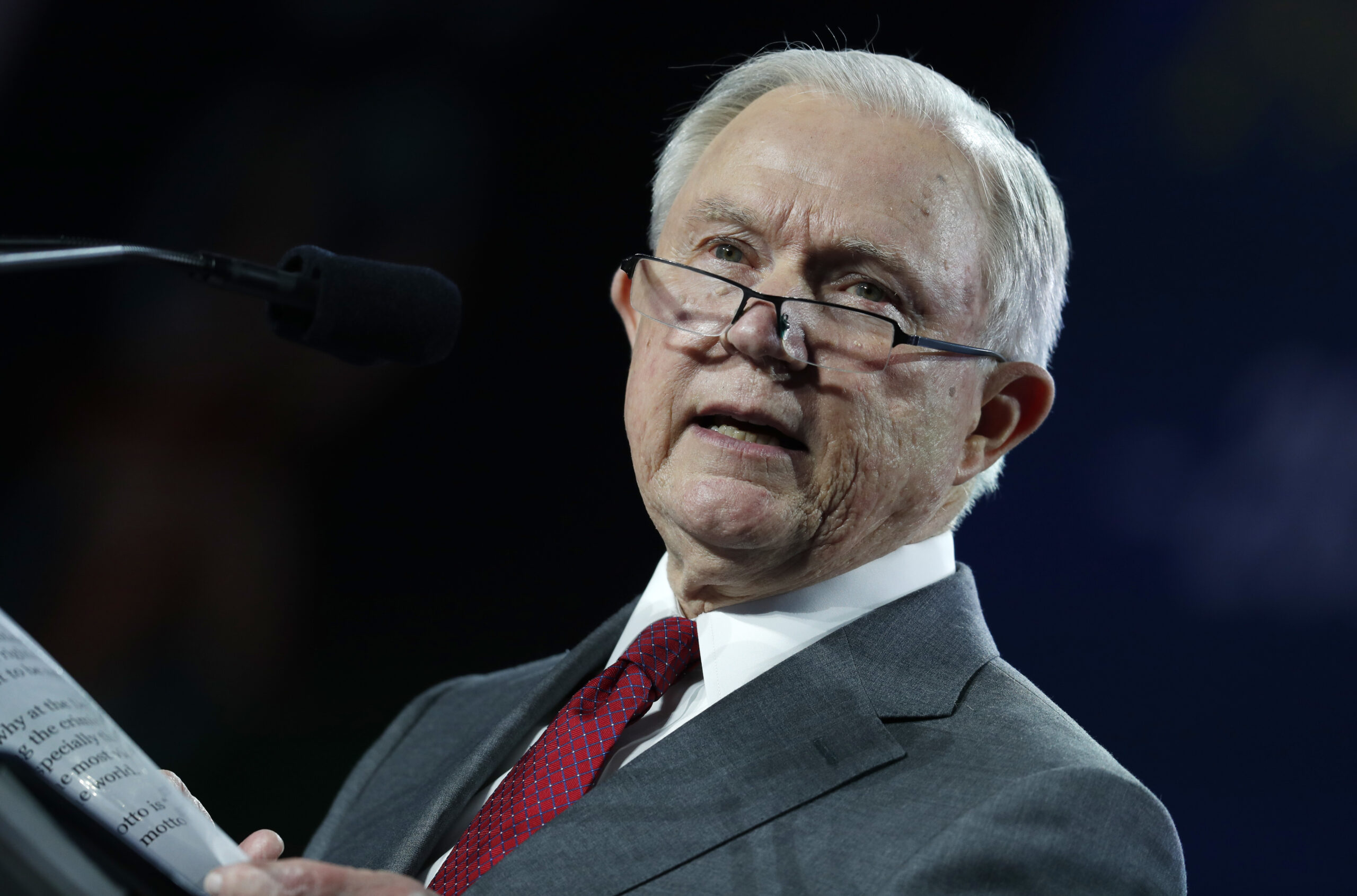 Jeff Sessions: Law enforcement morale under Trump ‘has already improved’