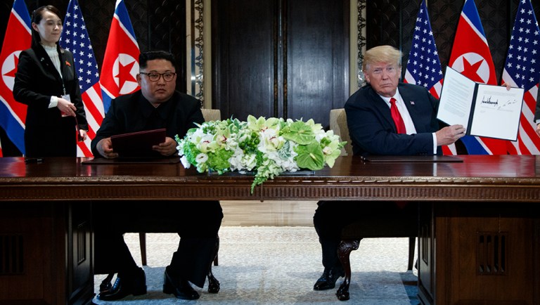 Trump, Kim sign ‘historic’ document on denuclearization