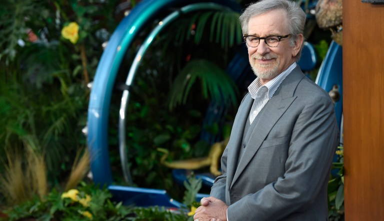 Steven Spielberg arrives at the Los Angeles premiere of "Jurassic World: Fallen Kingdom" at the Walt Disney Concert Hall on Tuesday, June 12, 2018. 