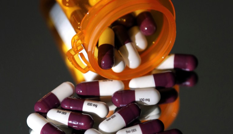 Pharmaceuticals are pictured.